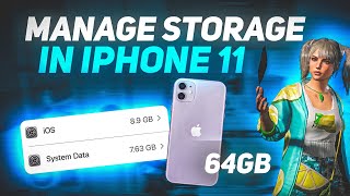 iPhone 11 Storage Almost Full Heres What to Do  iPhone 11 Storage problem While Recording Bgmi [upl. by Quartana]