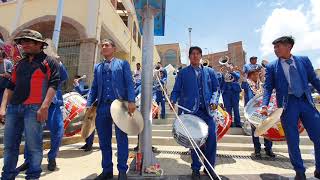 Candelaria en Oruro Banda Orquesta Potencia Musical con los Tobas Centralistas [upl. by Lennej849]