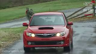 Motorweek 2008 Subaru Impreza WRX STi Road Test [upl. by Axia]