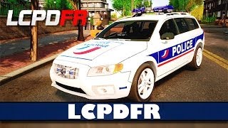 GTA IV  LCPDFR  Spécial French  Course poursuite  Patrouille 3 [upl. by Aynotan956]