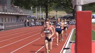 Citius Meeting Bern 2018 800m Frauen 1 Serie Nationales Programm [upl. by Hudnut151]