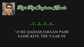 JAANE KAHAN GAYE WO DIN BEST KARAOKE BY RAJIV RAJ SINGHANIA [upl. by Oehsen]