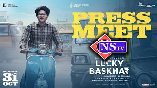 Lucky Baskhar Release Press Meet  Dulquer Salmaan  Venky Atluri  GV Prakash  Naga Vamsi  NSTV [upl. by Joelle]