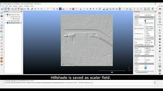 CloudCompare tutorial use hillshade and colors [upl. by Pardo127]
