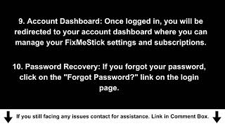 quotFixMeStick Login Accountquot  How to Login FixMeStick Account [upl. by Gibun]