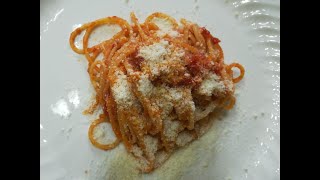 Amatriciana Ricetta originale Io non pensavo che una pasta così semplice fosse così buona [upl. by Edialeda]