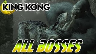 King Kong  All Bosses  Ending [upl. by Mohammed]