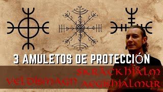 3 Amuletos de Protección Veldismagn  Skräckhjälm  aegishjalmur [upl. by Enyak]