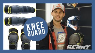 KNEE GUARD KENNY RACING  Motocross [upl. by Arimihc363]