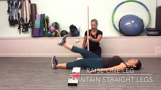 Technique Tuesday  FMS Active StraightLeg Raise Movement Pattern [upl. by Filmer685]