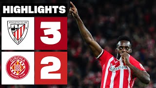 ATHLETIC CLUB 3  2 GIRONA FC  RESUMEN LALIGA EA SPORTS [upl. by Naga]