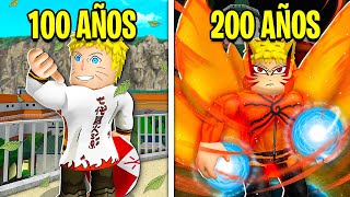 ¡200 AÑOS como NARUTO Roblox [upl. by Koran]