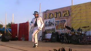 Micheal Jackson style dance by Sanriti Nongsiej from Mawkyrwat At IONA Festival [upl. by Dnalyag]