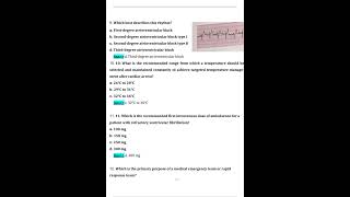 ACLS Post Test 1 2 3 amp 4 Actual Questions with Verified Answers [upl. by Arlie137]