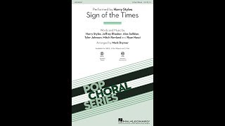 Sign of the Times 3Part Mixed Choir  Arranged by Mark Brymer [upl. by Lebazi974]