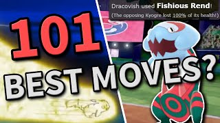 Top 101 Moves In Pokémon [upl. by Ashti]