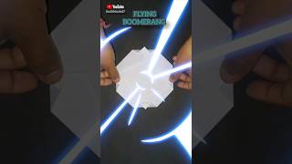 Paper Boomerang Disk  Reallifehacks27 shorts [upl. by Yracaz]