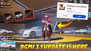 😍BGMI 31 UPDATE IS HERE  BENTLEY SUPERCAR  HOW TO UPDATE BGMI IOS amp ANDROID ParasOfficialYT [upl. by Etteiluj498]