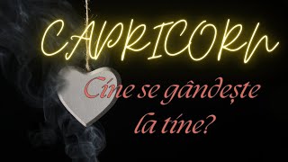 CAPRICORN ♑ Nu cred ca știi cât se gândește la tine acesta persoană 🙏 [upl. by Akemrej779]