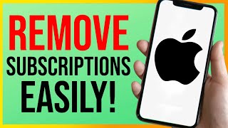 How to Remove Subscriptions on iPhone EASY METHOD [upl. by Gord]