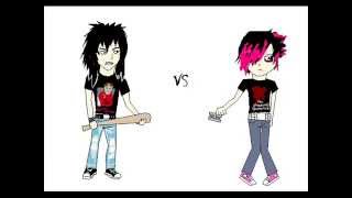 Emo vs Metal [upl. by Aivalf]