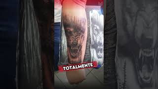 Tatuaje de lobo mauriciovilchextattoo tattoo tatuaje [upl. by Airakaz113]