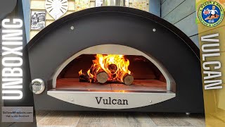 Skillcraft VULCAN Wood Fired Pizza Oven Unboxing amp Set Up  Made in Britain [upl. by Ayahsal]