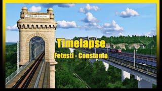 Timelapse Route M800 Fetesti  Constanta [upl. by Ailenroc]