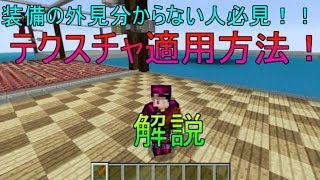 【マイクラwiiu】テクスチャハックの適用の仕方を解説！ [upl. by Schafer]