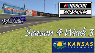 iRacing Nascar A Fixed at Kansas [upl. by Leynad]