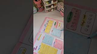 Daily planner ideas using notebook shorts diy viralshort trending [upl. by Antipus]