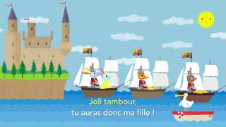 Trois jeunes tambours  Chansons pour enfants avec Pinpin et Lili [upl. by Enilarac974]