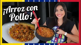 Receta de Arroz con Pollo Venezolano Rico y Fácil [upl. by Nob]