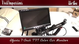 Afunta 7 Inch TFT Color LCD Monitor [upl. by Ellison]