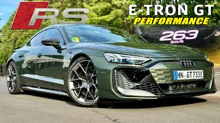 2025 Audi RS ETron GT PERFORMANCE 925HP  FULL REVIEW 0100 100200 amp TOP SPEED [upl. by Leilah]