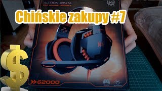 Chińskie zakupy 7  słuchawki Kotion EACH G2000  gearbestcom [upl. by Tessler]