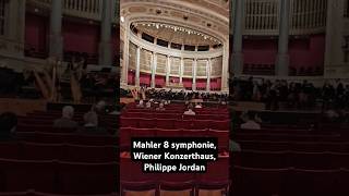 Mahler 8 Symphonie Philippe Jordan Wiener Konzerthaus con Audio2G [upl. by Arramas]