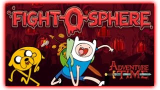 Adventure Time  Fight O Sphere  Adventure Time Games [upl. by Adelaida639]