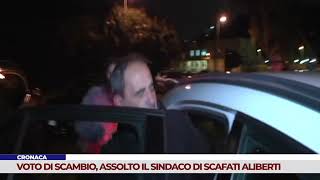 CRONACA VOTO DI SCAMBIO ASSOLTO IL SINDACO DI SCAFATI ALIBERTI [upl. by Arhsub]