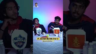 IPL auction meeting comedy criccomedy indiancricketer megaauction crickethumor ipl ipl2025 [upl. by Abbey448]