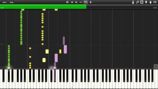 Powerwolf  Werewolves Of Armenia Synthesia Piano MIDI [upl. by Anastasia675]