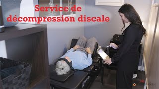 Service de décompression discale cervicale et lombaire [upl. by Anagrom]