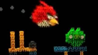 Real Life Angry Birds  Domino Theme Walkthrough [upl. by Lockwood]