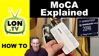 MoCA Explained  How Cable TV Wiring Can Extend Your Home Network Better than Power Line [upl. by Stieglitz]