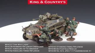 King amp Countrys Toy Soldiers  SdKfz25011 Panzerbuchse 41 [upl. by Atiragram]