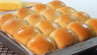 BUTTERSOFT BUNS So Easy To Make Bread [upl. by Mckee]