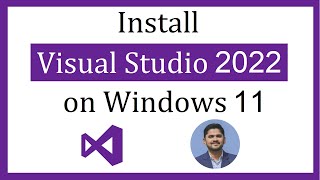 How to install Visual Studio 2022 on Windows 11 [upl. by Annanhoj]