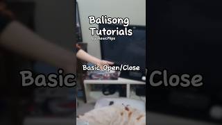 Balisong Tutorials Part 1 The Basic OpenClose balisongflipping flowarts tutorial shorts [upl. by Hoeve674]