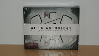 ALIEN ANTHOLOGY  35th Anniversary Limited Edition  Nostromo Space Door Box Set BluRay [upl. by Bogoch]