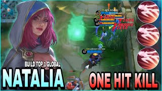 Natalia Best Build 2023  Insane Damage  Build Top 1 Global Natalia  MLBB [upl. by Ais]